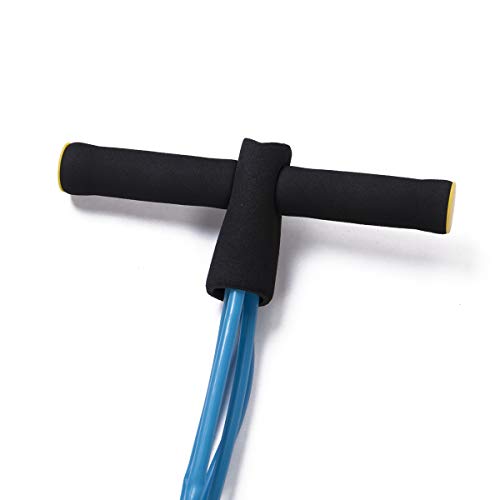 Corde De Résistance Pour Abdos – 4 Tubes élastiques – Pour Crunch Et Entraînement Complet – Compact Et Antidérapant