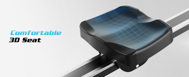 Rameur d'Appartement Dripex F203S, Freinage Magnétique, 16 Niveaux de Résistance, Pliable