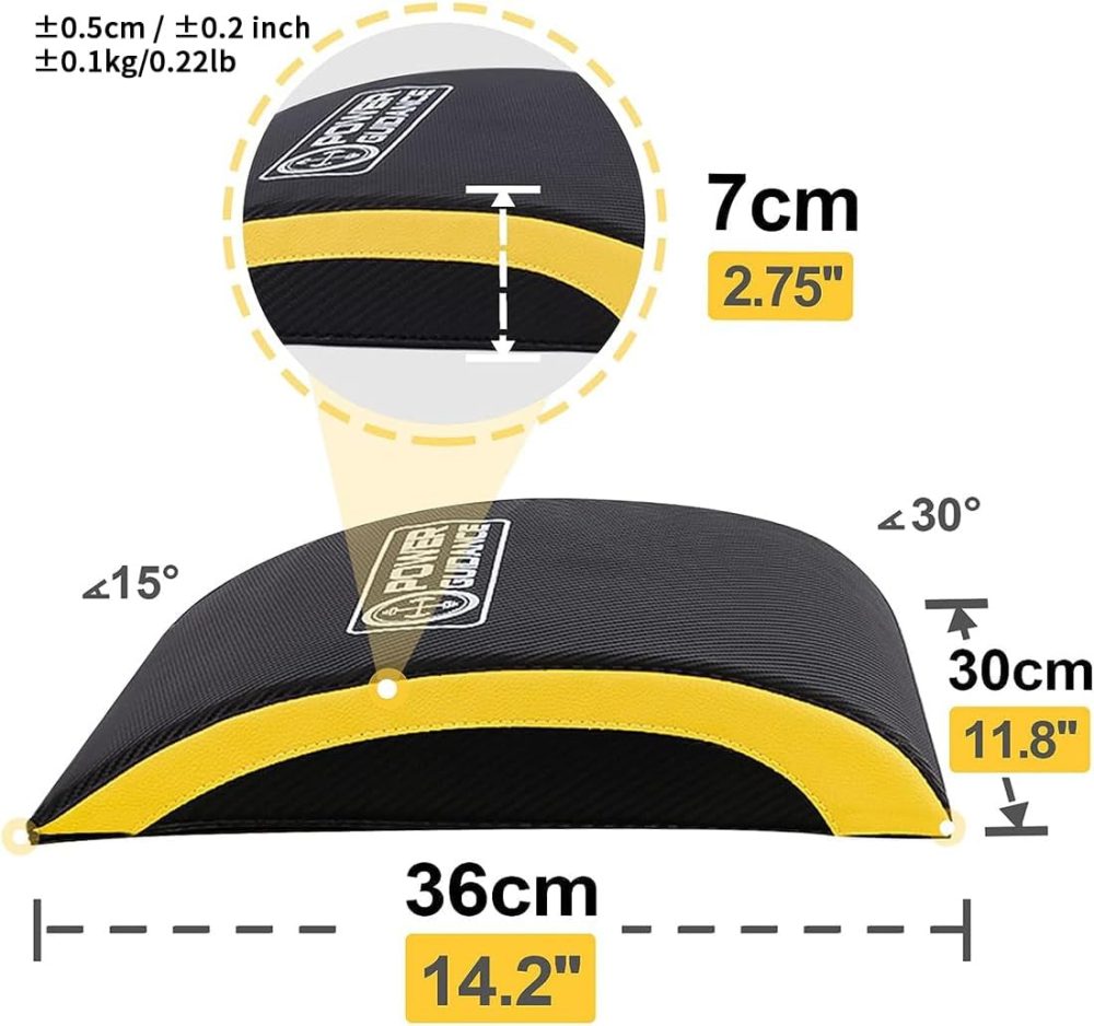 Tapis/Coussin d'exercices Abdominaux POWER GUIDANCE et de mouvements complets