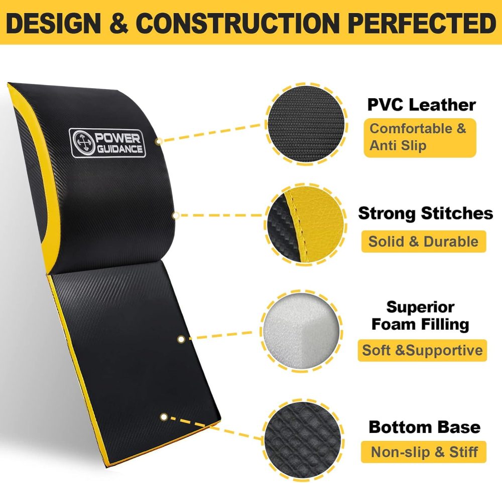 Tapis/Coussin d'exercices Abdominaux POWER GUIDANCE et de mouvements complets