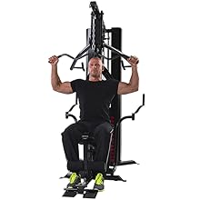 Station de Musculation Marcy Eclipse HG5000 - Station Multifonction à Charge guidée avec Colonne de Poids de 90 kg