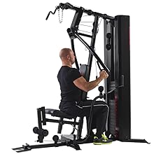 Station de Musculation Marcy Eclipse HG5000 - Station Multifonction à Charge guidée avec Colonne de Poids de 90 kg