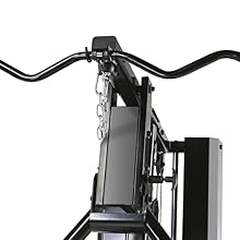 Station de Musculation Marcy Eclipse HG5000 - Station Multifonction à Charge guidée avec Colonne de Poids de 90 kg