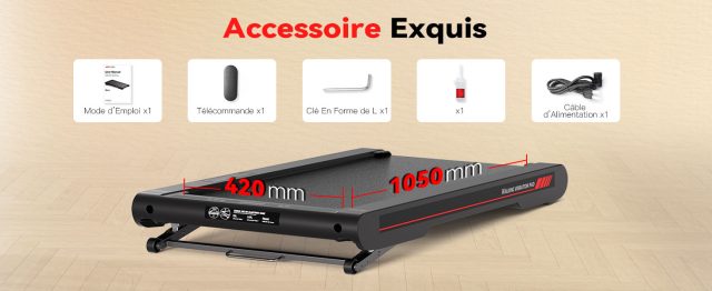 Tapis de Marche Sperax 3 en 1 Vibrant Inclinable, Tapis de Course Bluetooth avec Télécommande