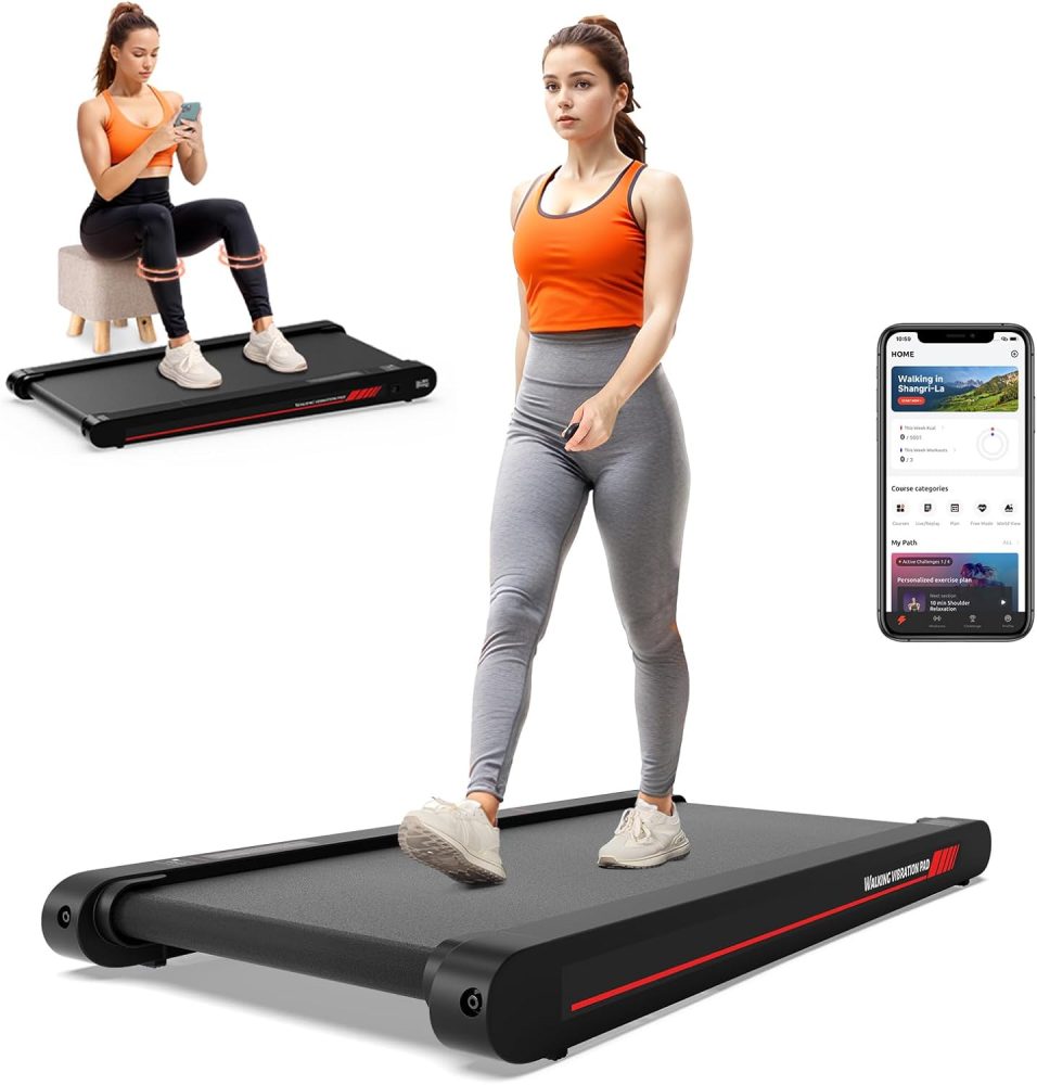 Tapis de Marche Sperax 3 en 1 Vibrant KY-FR, Tapis de Course Bluetooth