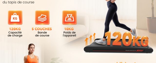 Tapis de Marche Sperax 3 en 1 Vibrant RM01, Tapis de Course Bluetooth avec Télécommande