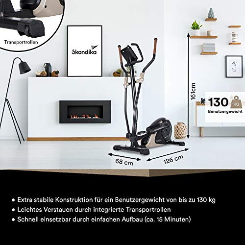 Vélo D'appartement Skandika Wiry - 11 Kg Masse D'inertie, 32 Niveaux De Résistance, écran LCD, Compatible Kinomap