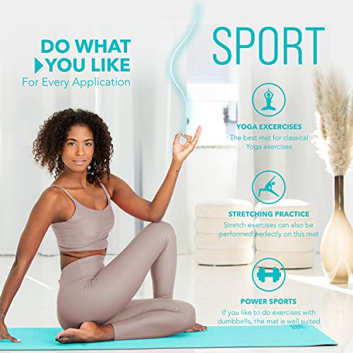 Tapis De Yoga Pliable Antidérapant - 1,5 Mm - Caoutchouc Naturel - Avec Sac En Liège - Pour Voyage Et Hot Yoga